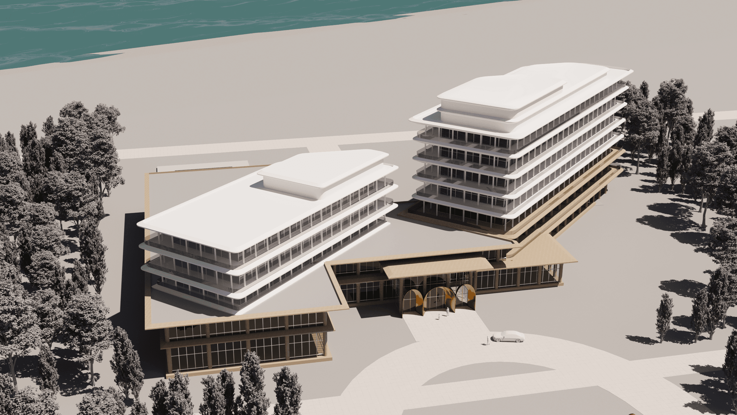 Адугезия — террасная архитектура