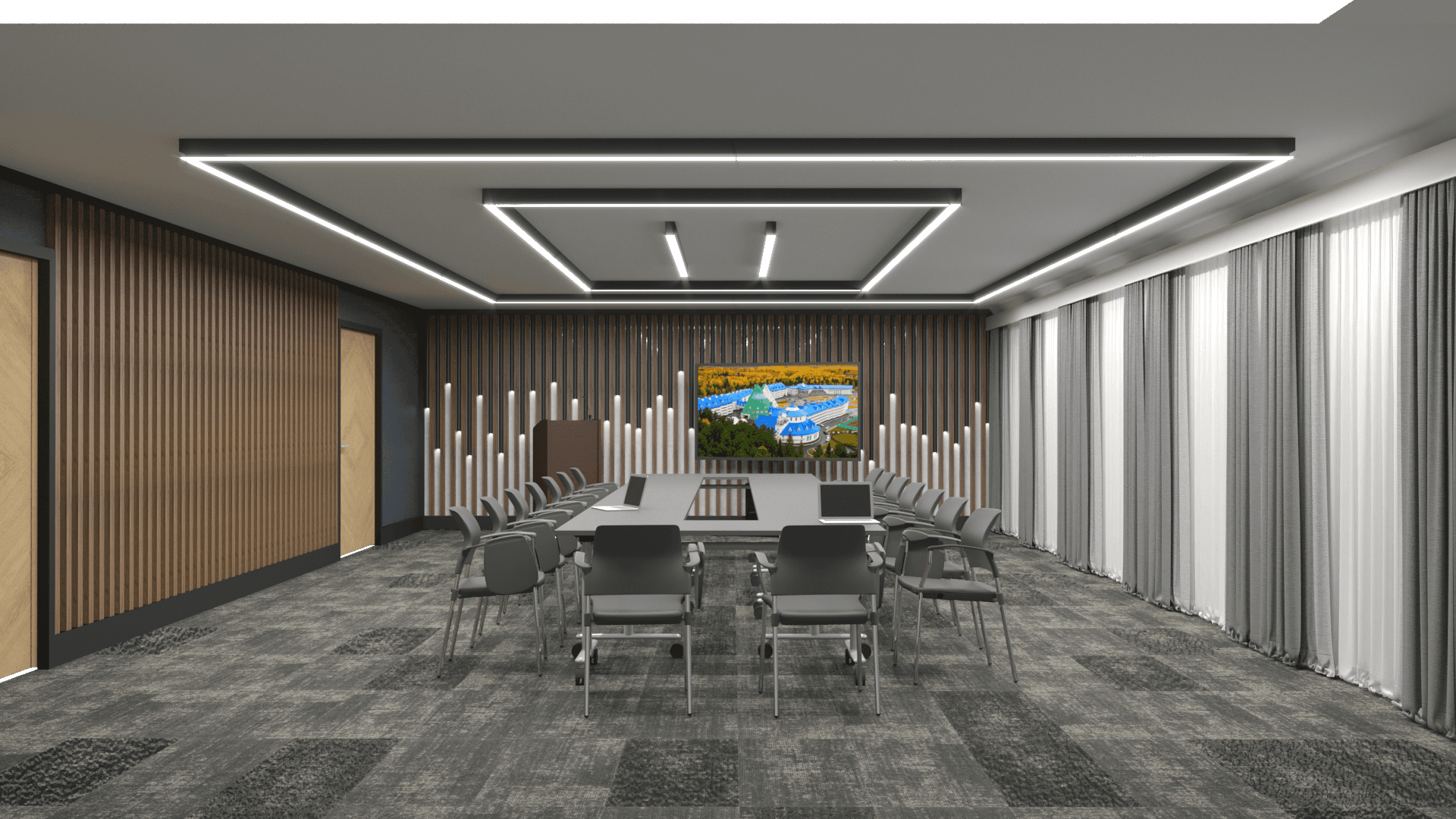 Конференц-зал — мультимедиа
