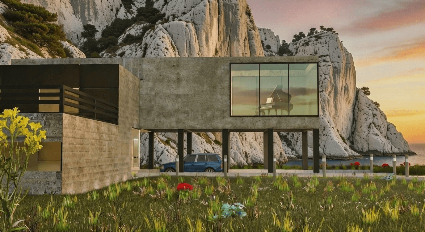 Виллавид — вид с моря